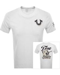 TRUE RELIGION - Super Logo T Shirt - Lyst