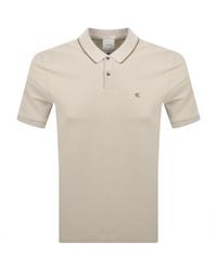 Calvin Klein - Refined Pique Polo T Shirt - Lyst