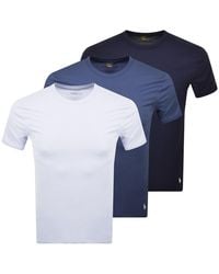 Ralph Lauren - 3 Pack Short Sleeve T Shirts - Lyst
