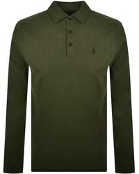 Ralph Lauren - Long Sleeve Polo T Shirt - Lyst