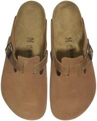 Birkenstock - Boston Bs Mules Cognac - Lyst