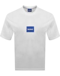 HUGO - Nayonix Logo T Shirt - Lyst