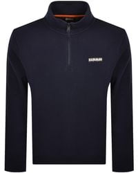 Napapijri - B Box Half Zip Sweatshirt - Lyst
