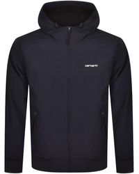Carhartt Neil Jacket With Hood in Navy (Blue) for Men - Lyst