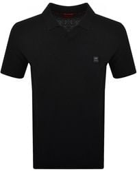 HUGO - Shiplom Knit Polo - Lyst