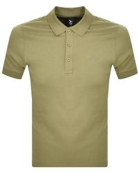 Replay - Short Sleeved Logo Polo T Shirt - Lyst