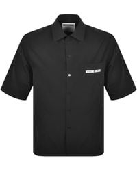 Moschino - Short Sleeve Poplin Shirt - Lyst