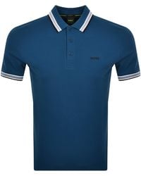 BOSS - Boss Paddy Polo T Shirt Open - Lyst