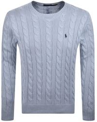 Ralph Lauren - Driver Crew Neck Knit Jumper - Lyst