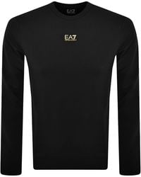 EA7 - Emporio Armani Logo Sweatshirt - Lyst