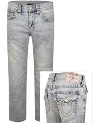 TRUE RELIGION - Ricky Big T Flap Jeans Light - Lyst