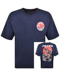 Alpha Industries - Japan Wave Warrior T Shirt - Lyst