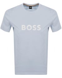 BOSS BUSINESS - Boss Beachwear Logo T Shirt - Lyst