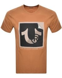 True Religion - Peeling Horseshoe T Shirt - Lyst