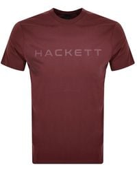 Hackett - London Logo T Shirt - Lyst