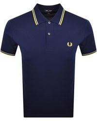 Fred Perry - Twin Tipped Polo T Shirt - Lyst