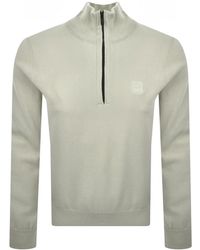 BOSS - Boss Kanobix Half Zip Jumper - Lyst