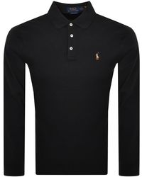 Ralph Lauren - Long Sleeved Polo T Shirt - Lyst