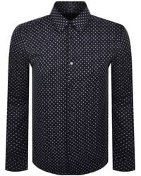 BOSS BUSINESS - Boss P Roan Slim Fit Shirt Dark - Lyst