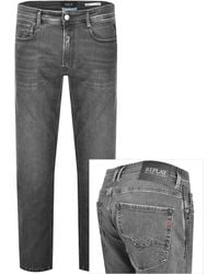 Replay - Comfort Fit Rocco Jeans Mid Wash - Lyst