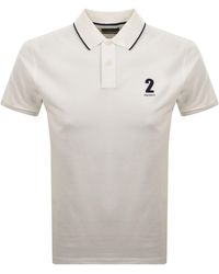 Hackett - Heritage Polo T Shirt Off - Lyst