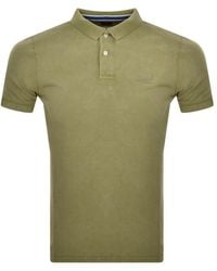 Superdry - Short Sleeved Polo T Shirt - Lyst