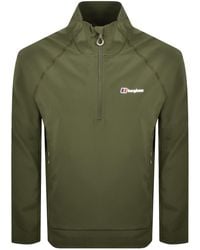 Berghaus - Wavertree Half Zip Jacket Dark - Lyst