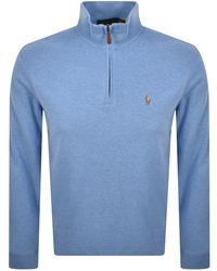Ralph Lauren - Half Zip Sweatshirt - Lyst