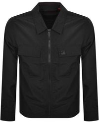 HUGO - Emalo Overshirt Jacket - Lyst