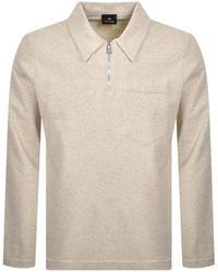 Paul Smith - Long Sleeved Polo T Shirt - Lyst