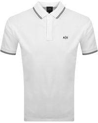 ARMANI EXCHANGE - Polo T Shirt Off - Lyst