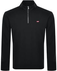 Levi's - Original Quarter Zip Sweatshirt - Lyst
