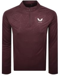 Castore - Lightweight Quarter Zip T Shirt - Lyst