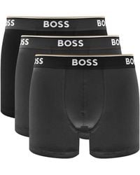 BOSS BUSINESS - Boss Underwear 3 Pack Power Boxer Briefs - Lyst