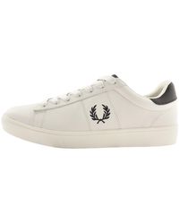 Fred Perry - Spencer Leather Trainers - Lyst