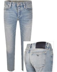 Armani - Emporio J75 Slim Fit Jeans Denim - Lyst