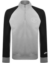Nike - Quarter Zip Fleece Sweatshirt - Lyst
