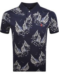 Ralph Lauren - All Over Print Polo T Shirt - Lyst