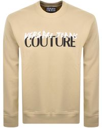 Versace Jeans Couture - Couture Logo Sweatshirt - Lyst