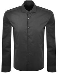 BOSS BUSINESS - Boss P Joe Long Sleeve Shirt Dark - Lyst