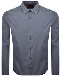 HUGO - Long Sleeved Ermo Shirt - Lyst