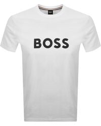BOSS BUSINESS - Boss Beachwear Logo T Shirt - Lyst