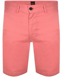 BOSS - Boss Chino Slim Shorts Deep - Lyst