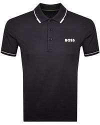 BOSS - Boss Paul Pro Polo T Shirt Dark - Lyst