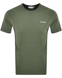 Calvin Klein - Interlock T Shirt - Lyst