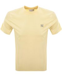 Calvin Klein - Jeans Badge T Shirt - Lyst