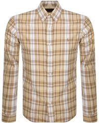 Ralph Lauren - Check Long Sleeve Shirt - Lyst