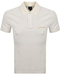 ARMANI EXCHANGE - Slim Fit Polo T Shirt - Lyst