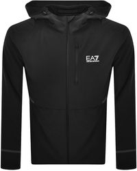 EA7 - Emporio Armani Logo Jacket - Lyst