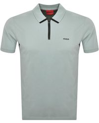 HUGO - Dalomino Polo T Shirt - Lyst